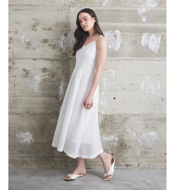 Grace Class「メッシュツイードキャミドレス」|ワンピース|