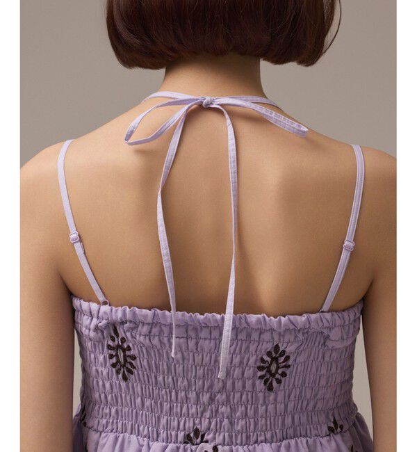 GRACE CONTINENTAL「カットワークマキシドレス」|ワンピース|