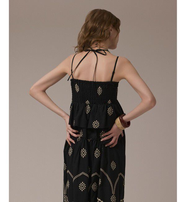 GRACE CONTINENTAL「カットワークマキシドレス」|ワンピース|