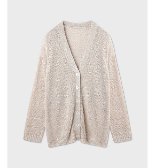 GRACE CONTINENTAL「ラメルーズニットカーディガン」|カーディガン|