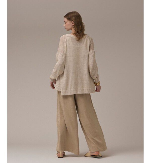 GRACE CONTINENTAL「ラメルーズニットカーディガン」|カーディガン|