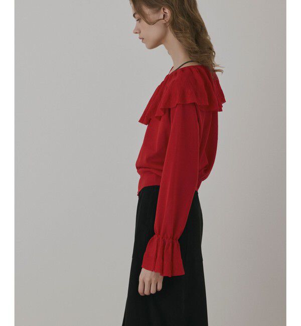 Diagram「フリルニットカーディガン」|カーディガン|