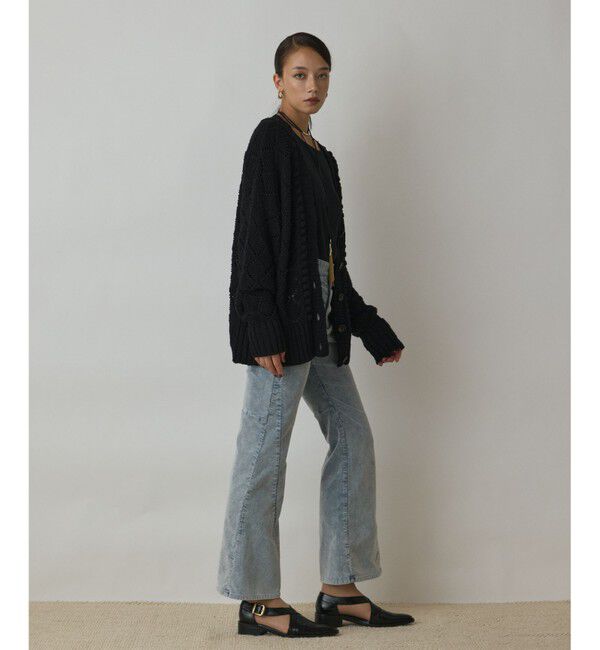 GRACE CONTINENTAL「オーバーニットカーディガン」|カーディガン|