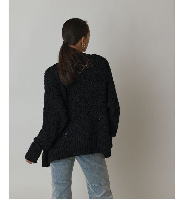 GRACE CONTINENTAL「オーバーニットカーディガン」|カーディガン|