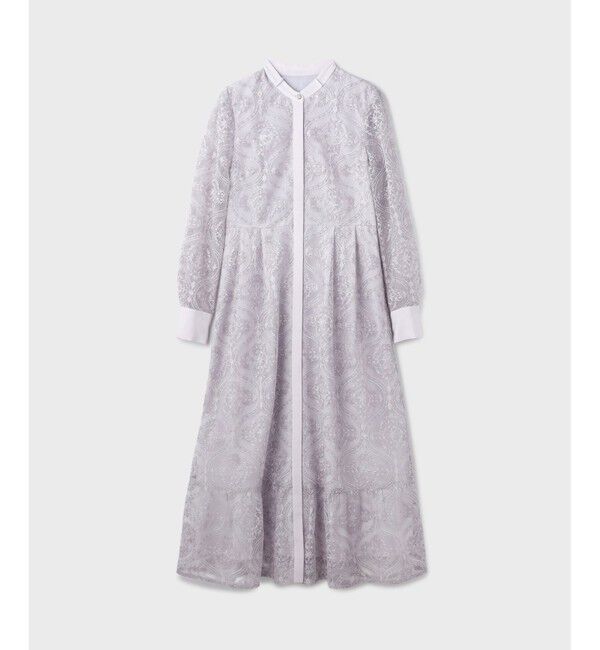 GRACE CONTINENTAL「オーナメント刺繍フレアワンピース」|ワンピース|