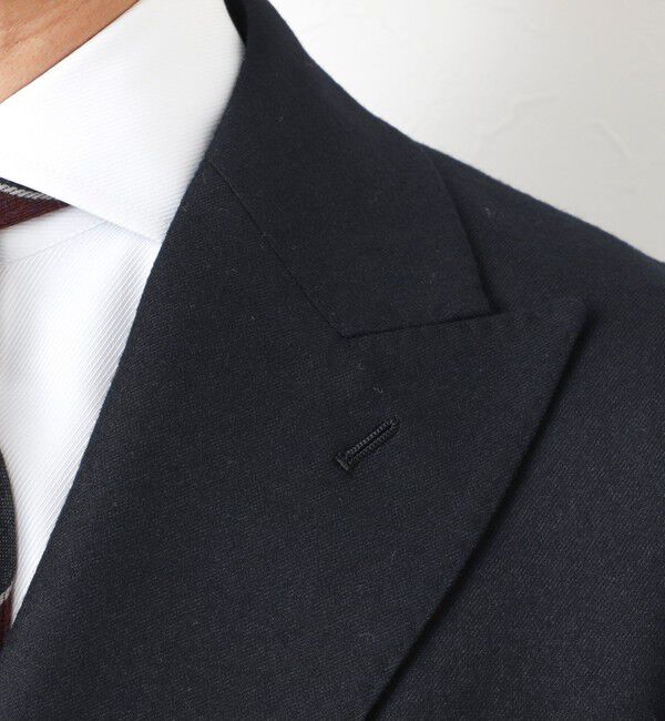 NOLLEY'S goodman「《ビジカジ対応》尾州 WOOL W JACKET 25AW」|テーラードジャケット|