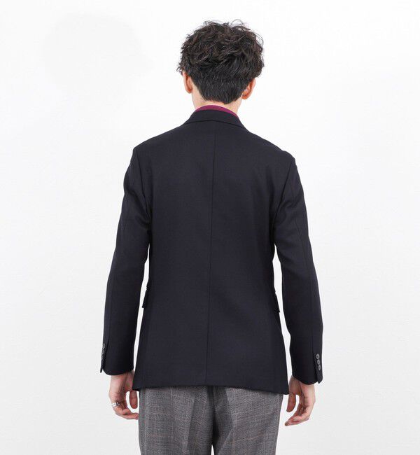 NOLLEY'S goodman「《ビジカジ対応》尾州 WOOL W JACKET 25AW」|テーラードジャケット|