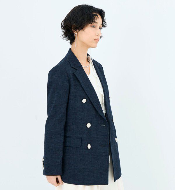 NOLLEY'S「スラブダブルジャケット」|テーラードジャケット|