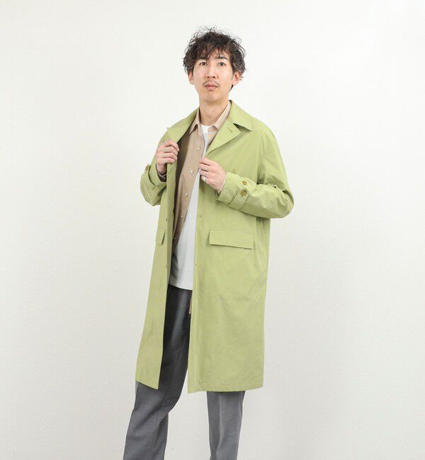 NOLLEY'S goodman「《ビジカジ対応》【ダントツ撥水】ステンカラーコート 26SS」|ステンカラーコート|
