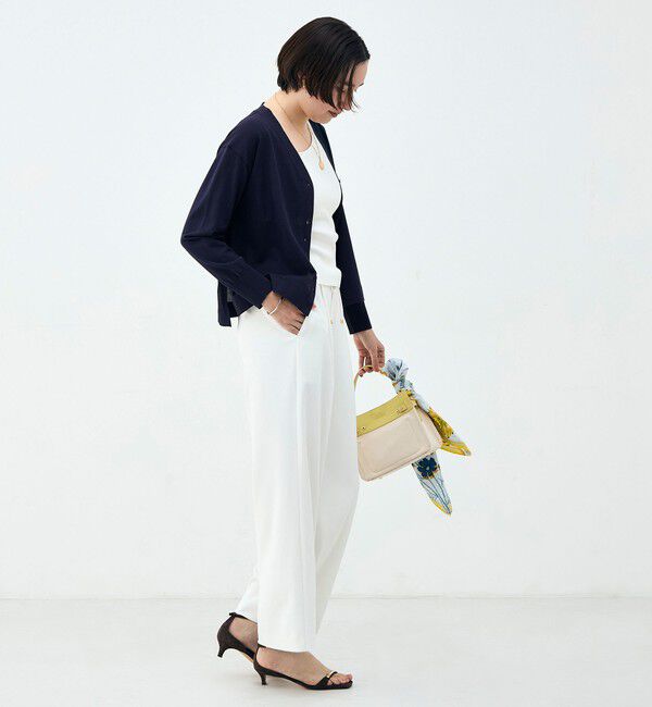 NOLLEY'S「《セットアップ対応》ウォッシャブルイージーツイルセミワイドパンツ」|その他|