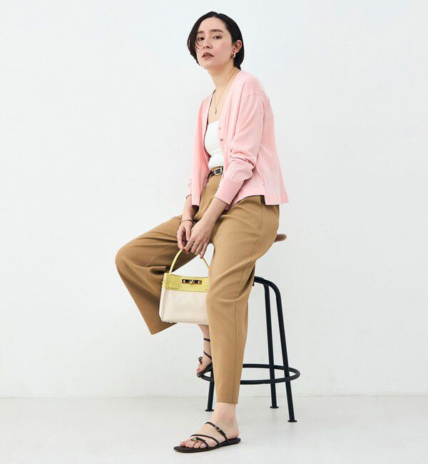 NOLLEY'S「《セットアップ対応》ウォッシャブルイージーツイルセミワイドパンツ」|その他|