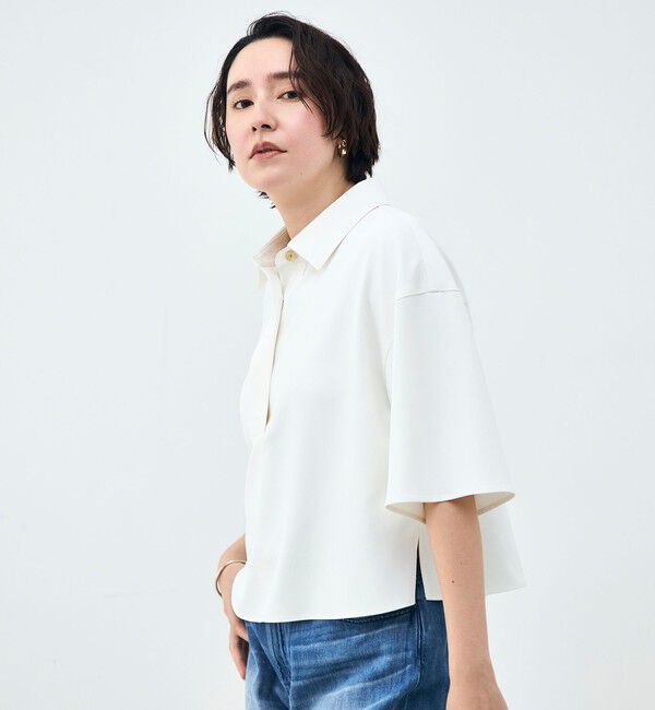 NOLLEY'S「《セットアップ対応》ウォッシャブルイージーツイルシャツ」|シャツ・ブラウス|