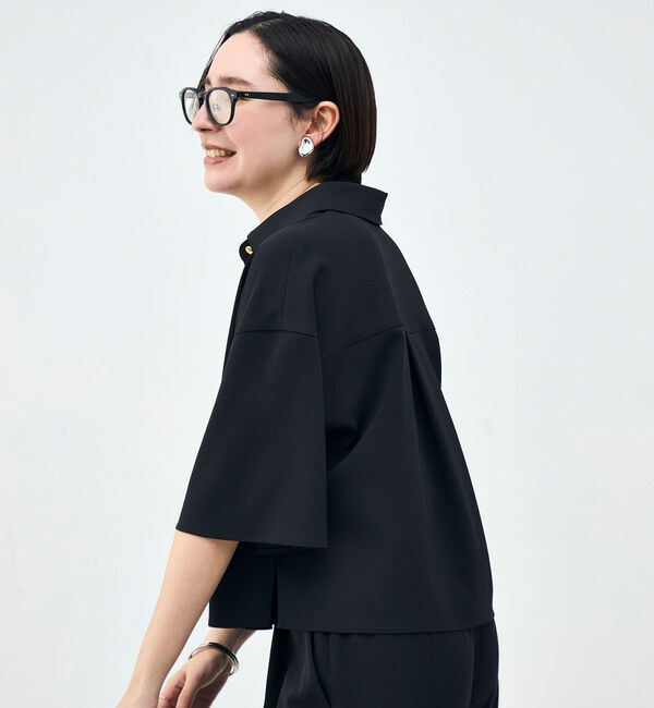 NOLLEY'S「《セットアップ対応》ウォッシャブルイージーツイルシャツ」|シャツ・ブラウス|