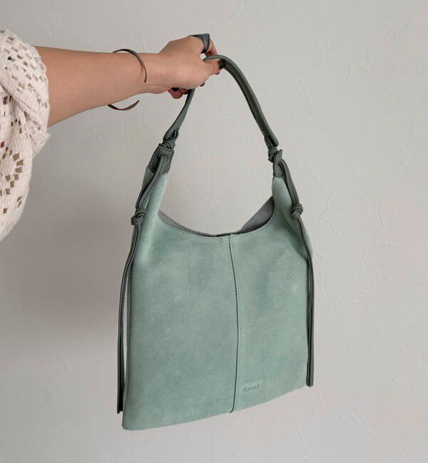 fredy emue「スエード結びハンドルワンショルバッグ」|ショルダー・メッセンジャー|