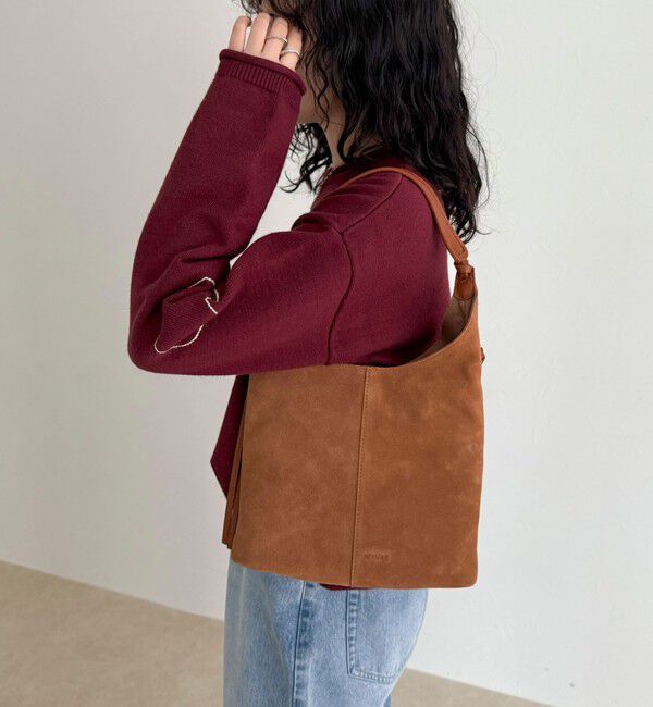 fredy emue「スエード結びハンドルワンショルバッグ」|ショルダー・メッセンジャー|