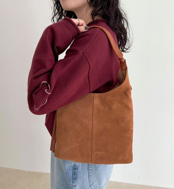 fredy emue「スエード結びハンドルワンショルバッグ」|ショルダー・メッセンジャー|