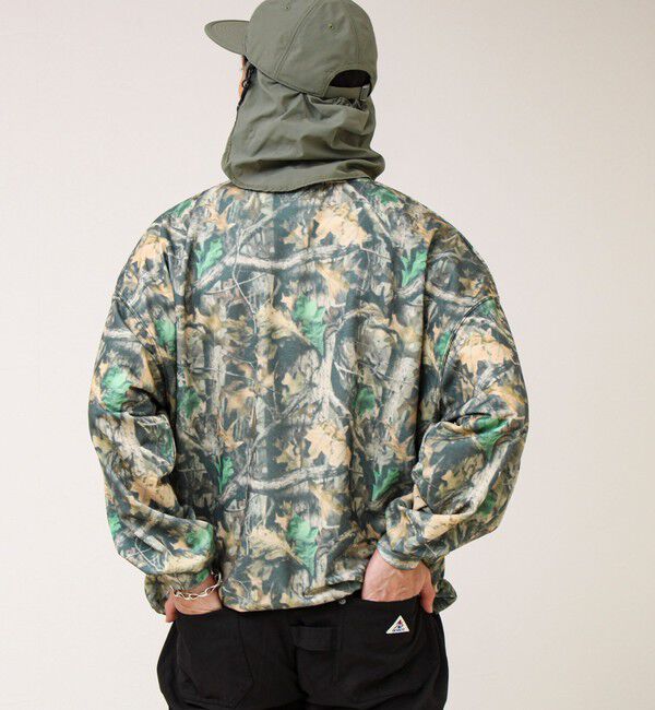 GLOSTER「【無地/リアルツリーカモ】ミニ裏毛 裾ドロストスウェット」|スウェット・ジャージ|