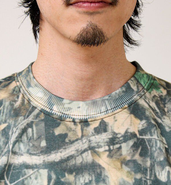 GLOSTER「【無地/リアルツリーカモ】ミニ裏毛 裾ドロストスウェット」|スウェット・ジャージ|