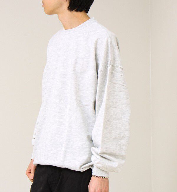 GLOSTER「【無地/リアルツリーカモ】ミニ裏毛 裾ドロストスウェット」|スウェット・ジャージ|