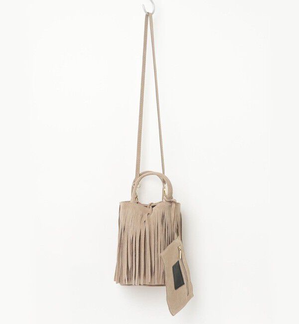 fredy emue「【AULENTTI/オーレンティ】 フリンジミニトートバッグ」|ショルダー・メッセンジャー|