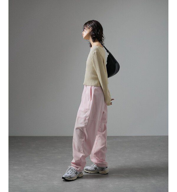 SALON adam et rope'「ローシルクリブニット2WAYカーディガン」|カーディガン|