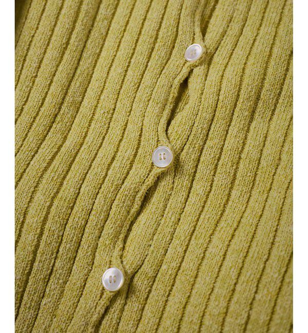 SALON adam et rope'「ローシルクリブニット2WAYカーディガン」|カーディガン|