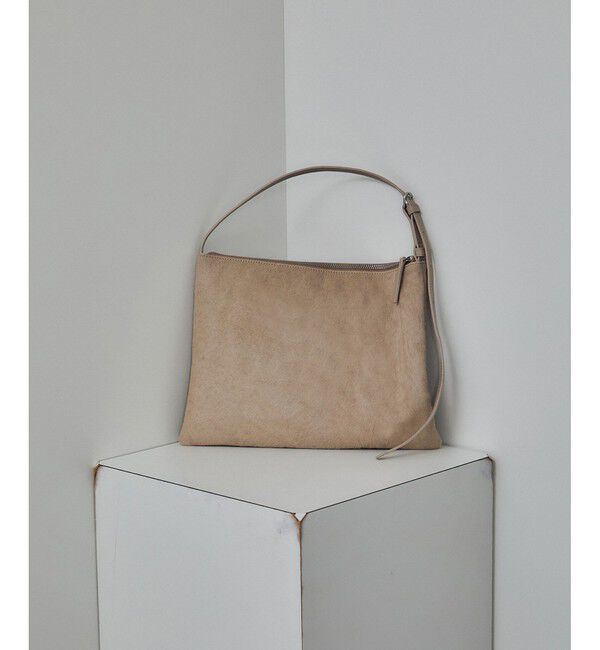 SALON adam et rope'「【W S（ドゥーブル）】へアリーカウレザーバッグ / ハンドバッグ」|ショルダー・メッセンジャー|