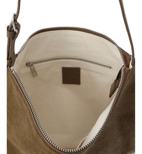 SALON adam et rope'「【W S（ドゥーブル）】へアリーカウレザーバッグ / ハンドバッグ」|ショルダー・メッセンジャー|