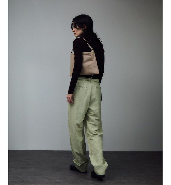 SALON adam et rope'「【W S（ドゥーブル）】へアリーカウレザーバッグ / ハンドバッグ」|ショルダー・メッセンジャー|