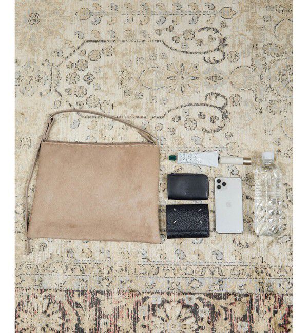 SALON adam et rope'「【W S（ドゥーブル）】へアリーカウレザーバッグ / ハンドバッグ」|ショルダー・メッセンジャー|