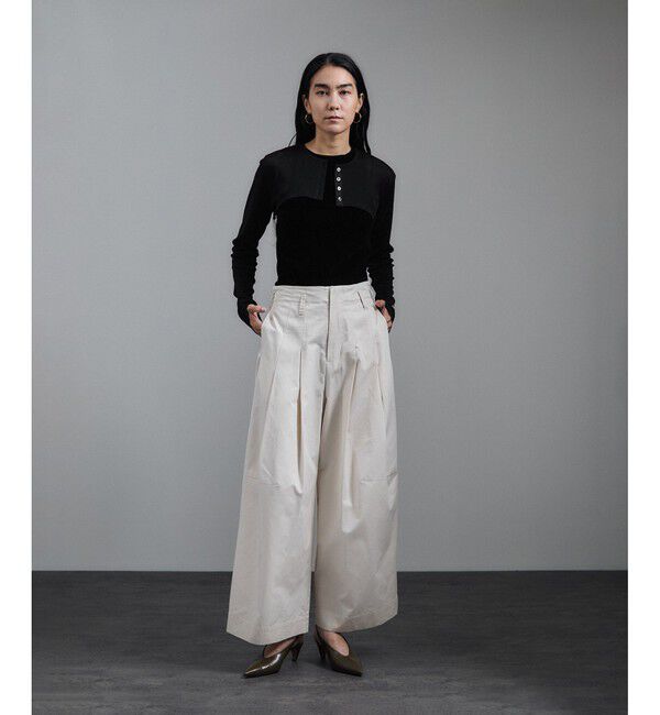 SALON adam et rope'「nu=layerショート丈カーディガンボレロ / UVケア」|カーディガン|