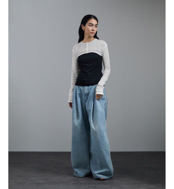 SALON adam et rope'「nu=layerショート丈カーディガンボレロ / UVケア」|カーディガン|