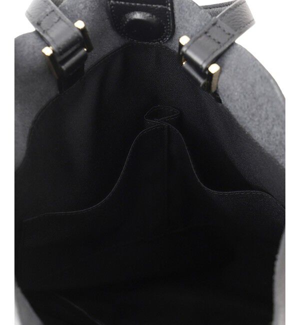 SALON adam et rope'「【WS（ドゥーブル）】チャーム付きナチュラルレザー2WAYトート」|トートバッグ|