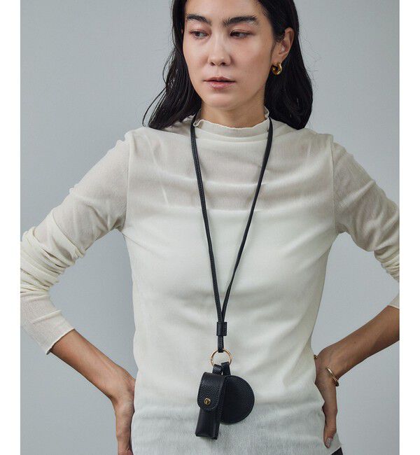 SALON adam et rope'「【WS（ドゥーブル）】チャーム付きナチュラルレザー2WAYトート」|トートバッグ|