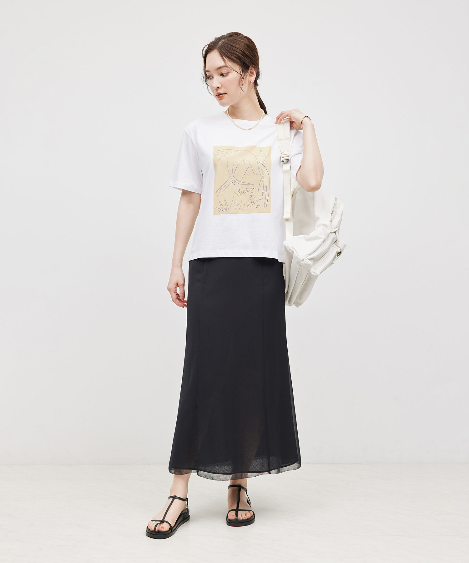 ROPE「【ROPE' meets Henri Matisse】プリント Tシャツ」|Tシャツ・カットソー|