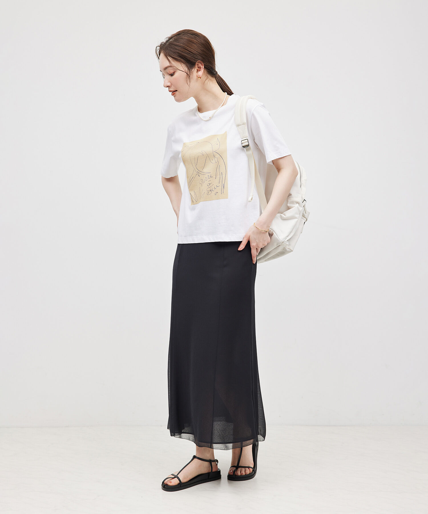 ROPE「【ROPE' meets Henri Matisse】プリント Tシャツ」|Tシャツ・カットソー|