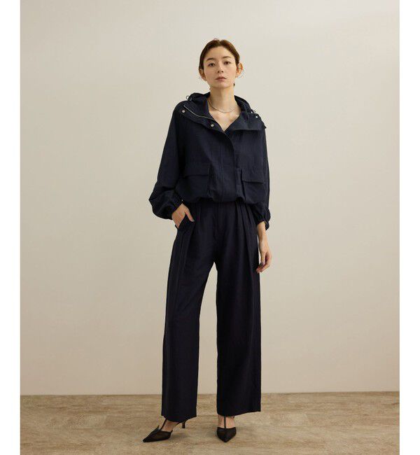 ROPE「【洗える】ビスコースリネン ライトマウンテンパーカー/一部セットアップ対応」|ブルゾン・スタジャン|