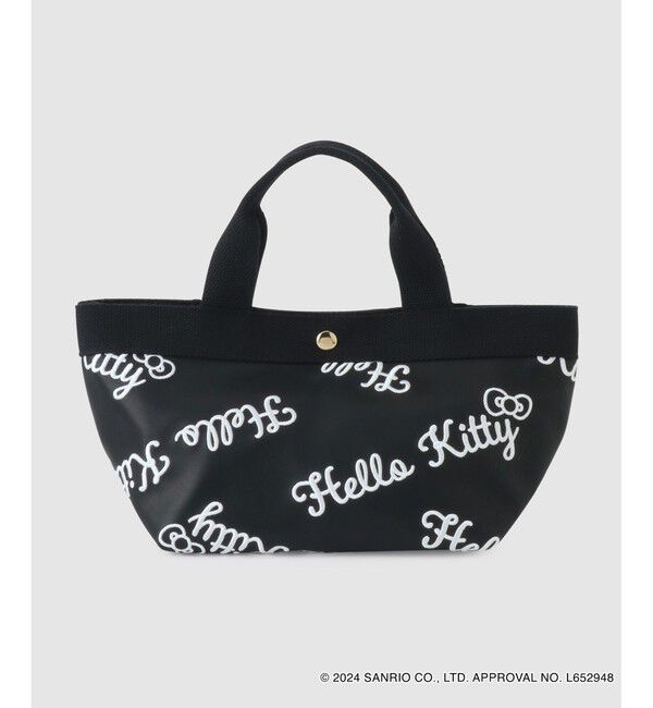 ROPE「【一部店舗限定】HELLO KITTY トートバックMini」|トートバッグ|ブラック(01)