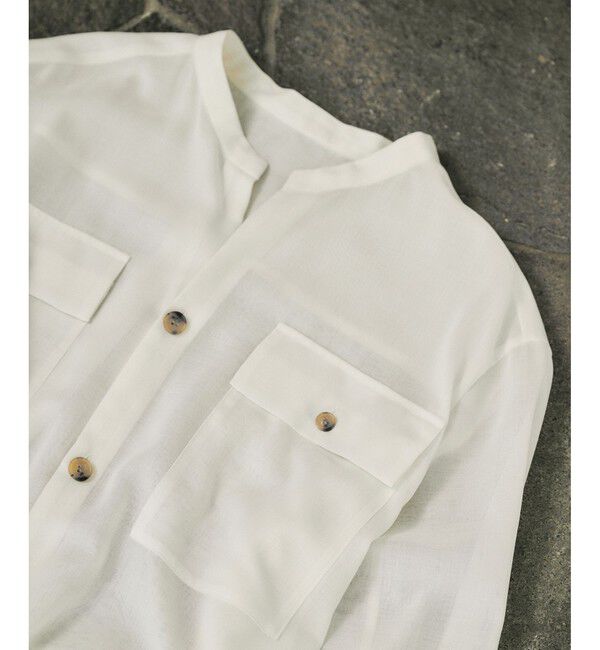 ROPE「【洗える】サファリシャツドレス」|ワンピース|