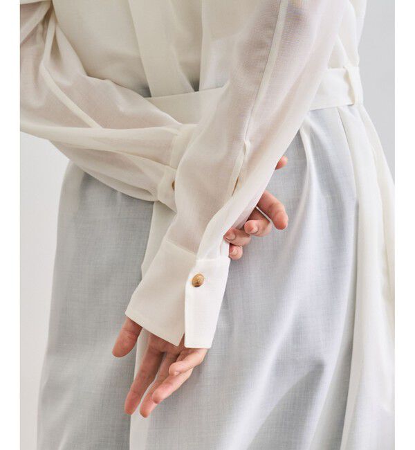 ROPE「【洗える】サファリシャツドレス」|ワンピース|