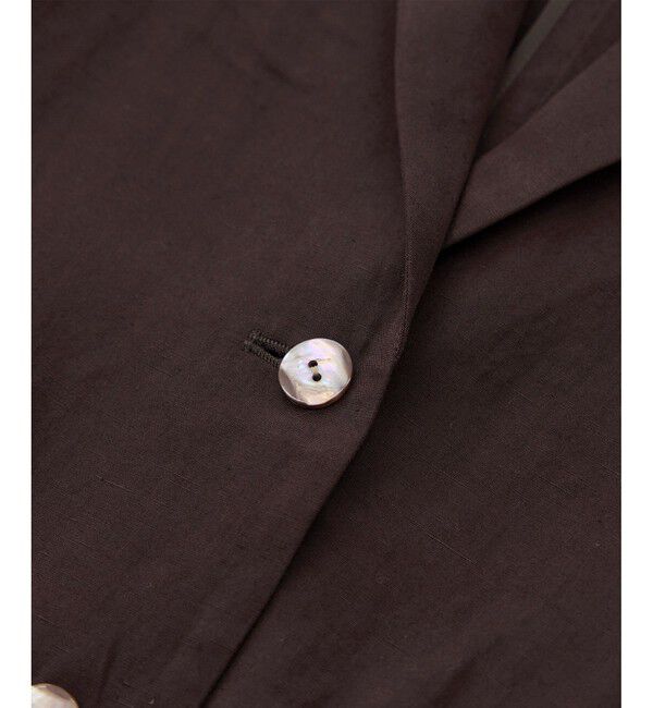 ROPE「レーヨンリネン ライトジャケット【セットアップパンツ・ワンピース対応】」|テーラードジャケット|