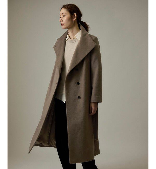 プレミアムカシミヤ ロングコート【逸品・マルチWAY】【25AW】（ROPE