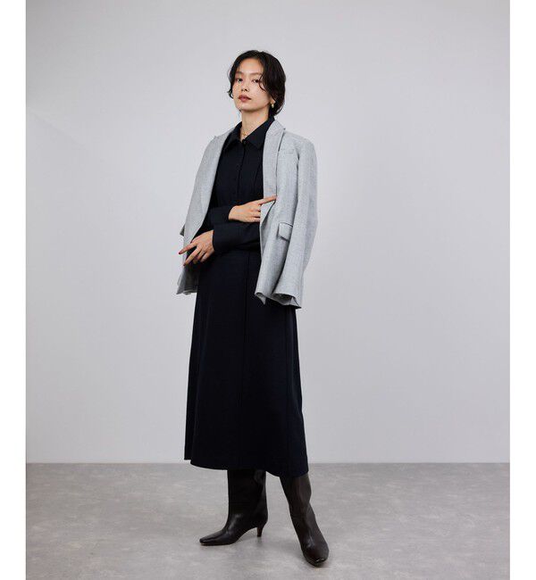 ROPE「ウールジャージーワンピース/イージーケア」|ワンピース|