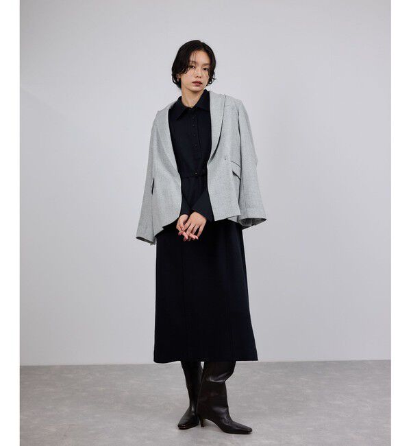 ROPE「ウールジャージーワンピース/イージーケア」|ワンピース|