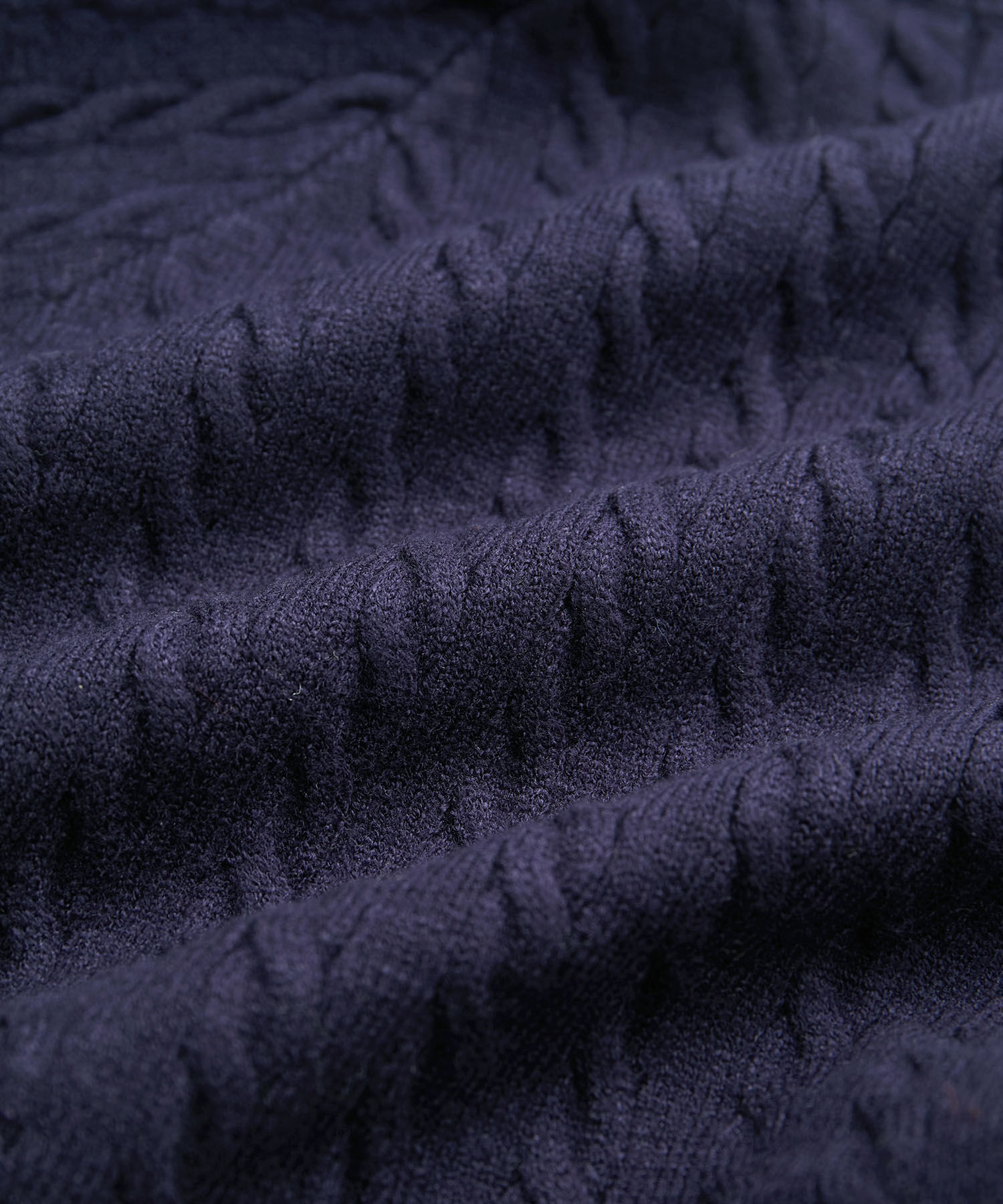 ROPE PICNIC PASSAGE「ケーブル編みニットアームボレロ」|カーディガン|