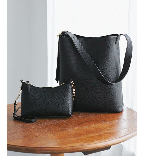 ROPE PICNIC PASSAGE「【A4対応】me fit BAG ワンショルダートート＆ミニショルダーバッグ/2点セット・通勤対応」|ショルダー・メッセンジャー|