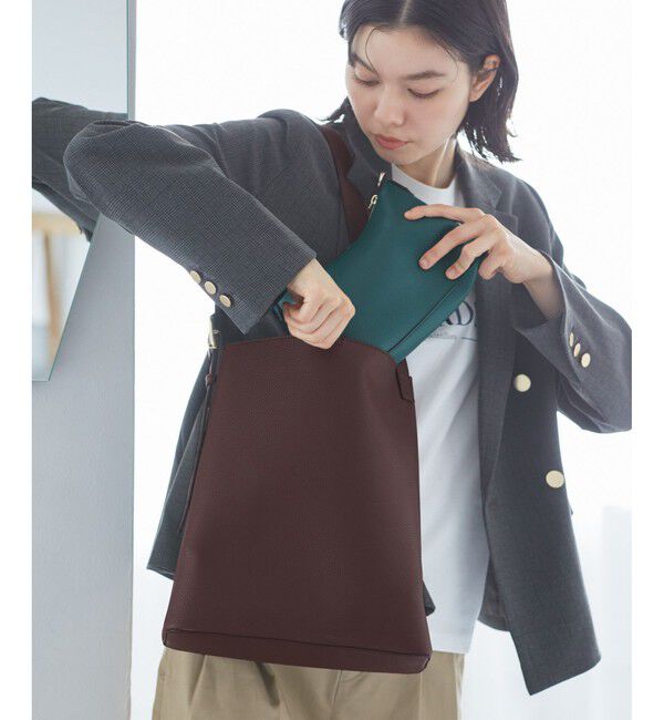 ROPE PICNIC PASSAGE「【A4対応】me fit BAG ワンショルダートート＆ミニショルダーバッグ/2点セット・通勤対応」|ショルダー・メッセンジャー|