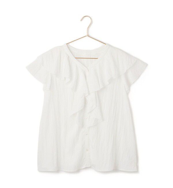 Rope&rsquo;Picnic「【emur/エミュール】ランダムラッフルブラウス」|シャツ・ブラウス|