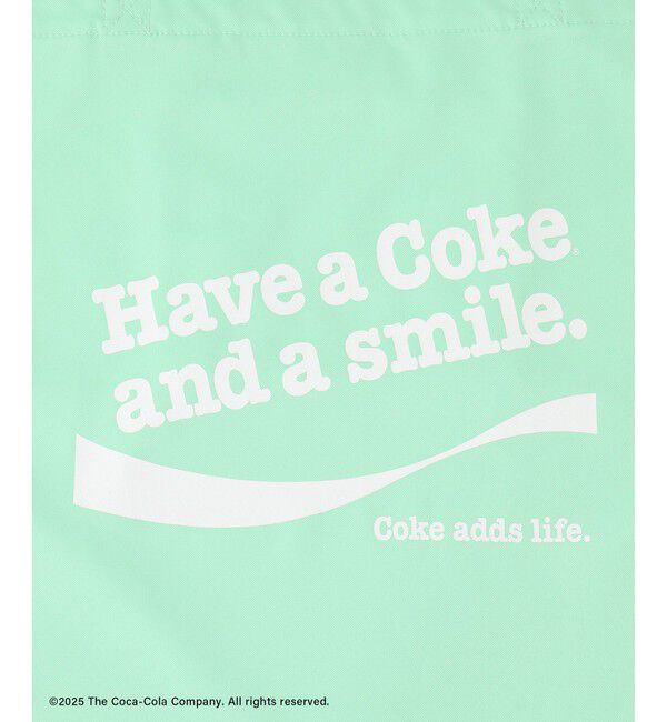 ROPE PICNIC PASSAGE「【Coca-Cola】ロゴプリントトートバッグ」|トートバッグ|