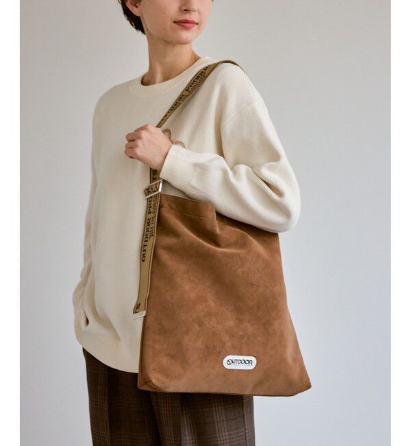 ROPE PICNIC PASSAGE「【OUTDOOR PRODUCTS/アウトドアプロダクツ別注】スウェード調2WAYトートバッグ」|トートバッグ|
